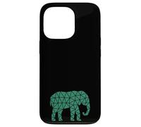 Elefante Africano - Lindo Safari África mamífero zoológico Verde Carcasa para iPhone 13 Pro