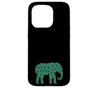 Elefante Africano - Lindo Safari África mamífero zoológico Verde Carcasa para iPhone 15 Pro