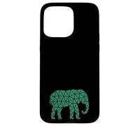 Elefante Africano - Lindo Safari África mamífero zoológico Verde Carcasa para iPhone 15 Pro MAX