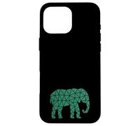 Elefante Africano - Lindo Safari África mamífero zoológico Verde Carcasa para iPhone 16 Pro MAX