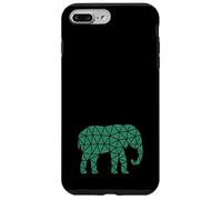 Elefante Africano - Lindo Safari África mamífero zoológico Verde Carcasa para iPhone 7 Plus/8 Plus