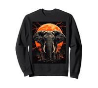 Elefante Anime Gótico Hombres Mujeres Anime gótico Elefante Sudadera