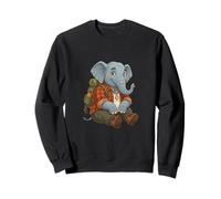 Elefante Aventurero Al Aire Libre Sudadera