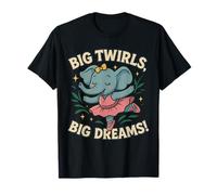 Elefante Balerina Big Twirls and Dreams Camiseta