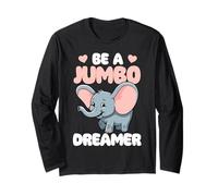 Elefante Be A Jumbo Dreamer Lindo Elefante Manga Larga