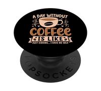 Elefante Blanco y Humor Secreto de Santa para compañero de Trabajo PopSockets PopGrip Adhesivo