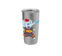 Elefante Bombero Casco de bombero Bomberos Vaso térmico de acero inoxidable de doble pared