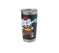 Elefante Bombero Casco de bombero Bomberos Vaso térmico de acero inoxidable de doble pared