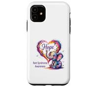 Elefante de conciencia del síndrome de rett Carcasa para iPhone 11
