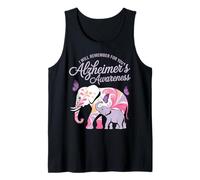 Elefante de conciencia sobre el Alzheimer que recordaré por ti Camiseta sin Mangas