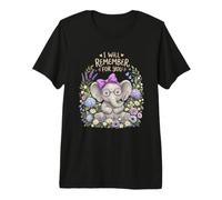 Elefante de Conciencia sobre la Demencia Que recordaré por ti Camiseta Premium