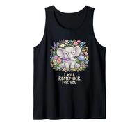Elefante de Conciencia sobre la Demencia Que recordaré por ti Camiseta sin Mangas