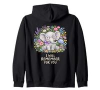 Elefante de Conciencia sobre la Demencia Que recordaré por ti Sudadera con Capucha