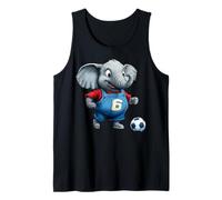 Elefante de Futbolista Camiseta sin Mangas