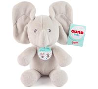Elefante de peluche Gund Baby Peek-a-Boo Flappy, juguete para beb s de 0 a os en adelante, gris, 18 cm