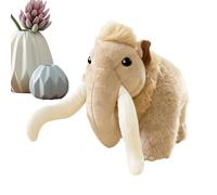 Elefante de peluche,suave peluche simpático y coleccionable juguete animal,juguetes en forma de elefante - Regalo para niños, niñas y chicos cumpleaños San Navidad