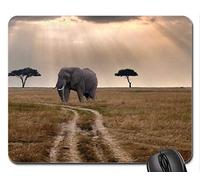 Elefante Esperando un autobús en la Sabana Alfombrilla de ratón, Alfombrilla de ratón (Elefante, Alfombrilla de ratón)
