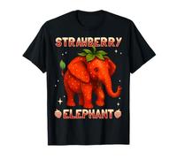 Elefante Fresa Italiano Brainrot Funny Meme Camiseta