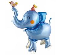 Elefante Globos de Aire para Caminar, 3D Globos Animales Elefante, Gigante Globos de Cumpleaños Elefante Globos Animales Safari para Fiestas de Cumpleaños Infantiles, Fiestas Temáticas de Animales (A)