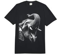 Elefante Gótico Oscuro Grunge Estética 90s Urban Streetwear Comfort Colors Adult Heavyweight T-Shirt