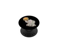 Elefante Hamburguesa Elev PopSockets PopGrip Adhesivo