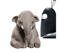 Elefante mascota del té | Estatua de elefante y, decoración de bandeja de