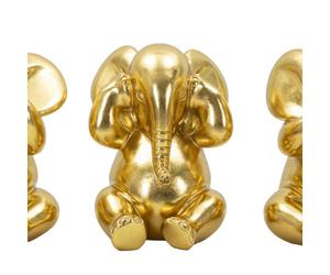 ELEFANTE NO PUEDO VER/NO PUEDO OÍR/NO PUEDO HABLAR JUEGO DE 3 PIEZAS