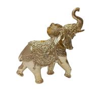 Elefante para - Moderno Resina Linda Estatua de Elefante Figuras Coleccionables para Decoración de Escritorio Interior Sala de Estar Baño Entrada Apartamento Oficina Apartamento Regalo de Cumpleaños