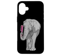 Elefante Peluquero Peine Carcasa para iPhone 16 Plus