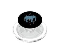 Elefante Plegable como Forma Fresca PopSockets PopGrip para MagSafe
