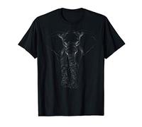 Elefante Punto Blanco Dibujo de animal africano - Elefante Camiseta