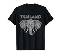 Elefante tailandés Arte Tailandia Cultura Tailandés Elefante Recuerdo Camiseta