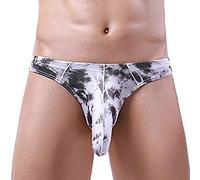 Elefante Tanga Hombres Calzoncillos Divertidos Hombres Ropa Interior Gay Hombres Lencería Sexy Tanga Tanga Calzoncillos Divertidos G-String Regalo 2025, gris, L