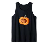 Elefante tocando violín en calabaza violinista violinista violinista Camiseta sin Mangas