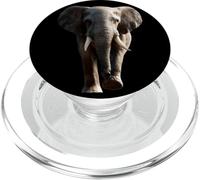Elefante Trompa Africa Safari Naturaleza Dulce Elefantes PopSockets PopGrip para MagSafe