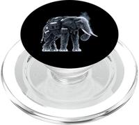 Elefante Zoo Animal Lover Safari África Motivo Arte PopSockets PopGrip para MagSafe