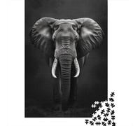 Elefantes Puzzle Adulto 1000 Piezas Sostenible Juguetes De Desafío De Juego EduGatosivo para Adultos Un Gran Regalo para Todos Los Adultos Rompecabezas Imposible 1000pcs (75x50cm)