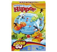 Elefun & Friends Hungry Hungry Hippos Grab & Go Game (Incluye 2 hipopótamos masticadores)