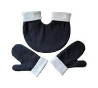 Elegabrillia Guantes para Parejas Que Se Toman de Las Manos, Ideales para Clima Frío Al Aire Libre, Negro, universal
