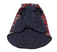 Elegador Elegante para Perros a Cuadros Rojos ET para Hion, Ropa Acogedora 8XL Perros Grandes (5XL)