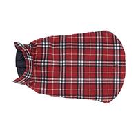 Elegador Elegante para Perros a Cuadros Rojos ET para Hion, Ropa Acogedora 8XL Perros Grandes (6XL)