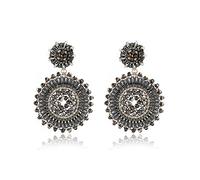 Elegance 11 Designs Pendientes de cuentas para mujer, con cuentas de semillas, para verano, playa, estilo bohemio, hechos a mano, Medio, Vidrio, Sin piedra preciosa