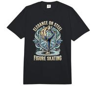 Elegance On Steel Patinaje artístico Bailarina sobre Hielo Comfort Colors Adult Heavyweight T-Shirt