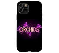Elegancia de orquídeas para un toque floral y casual Carcasa para iPhone 11 Pro