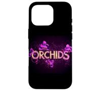 Elegancia de orquídeas para un toque floral y casual Carcasa para iPhone 16 Pro