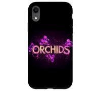Elegancia de orquídeas para un toque floral y casual Carcasa para iPhone XR