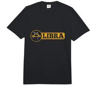 Elegancia del Signo del Zodiaco Libra en Equilibrio Comfort Colors Adult Heavyweight T-Shirt
