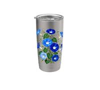 Elegancia victoriana de la gloria de la mañana Vaso térmico de acero inoxidable de doble pared