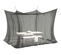 ELEGANCIO Mosquitera para Interior y Exterior, 300 x 300 x 250 cm, 220 Malla, para Exterior e Interior, para Tienda de campaña, Caravana, Color Negro