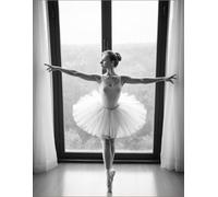 Elegant Ballet Dancer Notebook, Notepad, Perfect for Dance Lovers, Gift for Ballerinas, Creative Writing, Inspirational